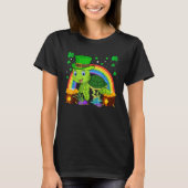 Turtle Leprechaun Hat Turtle Rainbow St Patrick's  T-shirt (Voorkant)