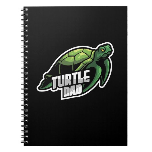 Turtle Liefhebber | Turtle Papa Notitieboek (Voorkant)