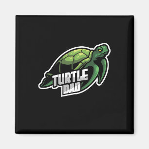 Turtle Liefhebber   Turtle Vader Magneet
