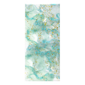 turtle logo price list rack-kaart reclamekaart (Achterkant)