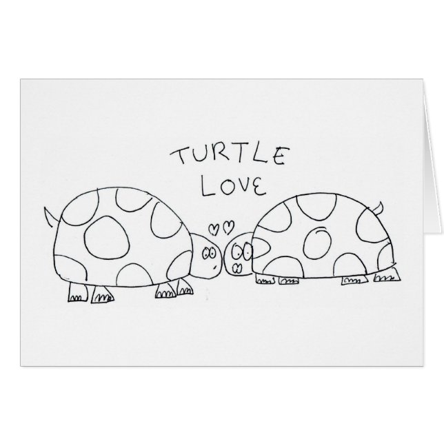 Turtle Love (Voorkant Horizontaal)