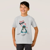 Turtle Love Bites T-Shirt Valentijnse Gifts T-Shir (Voorkant volledig)