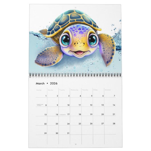 TURTLE Love Kalender (Mar 2026)