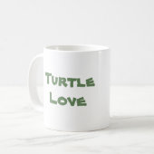 Turtle Love Koffiemok (Voorkant links)