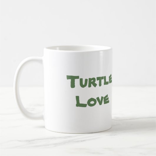 Turtle Love Koffiemok (Links)