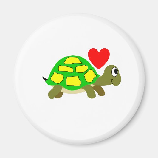 Turtle Love Magnet (Voorkant)