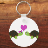 Turtle Love Sleutelhanger (Voorkant)
