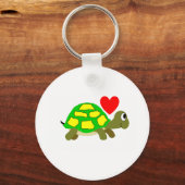 Turtle Love Sleutelhanger (Voorkant)