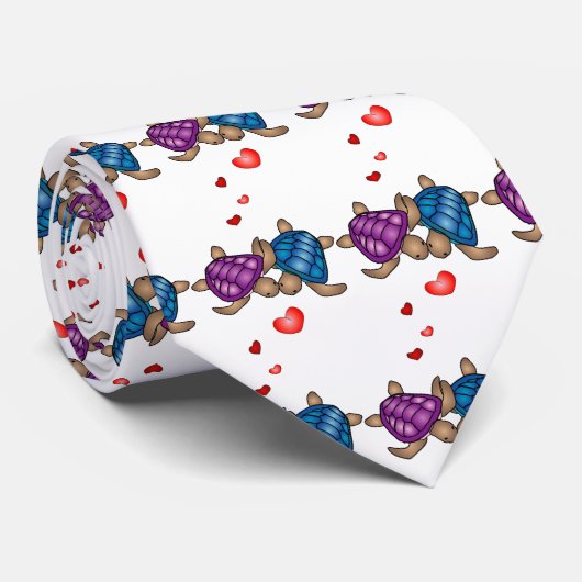 Turtle Love Stropdas (Opgerold)