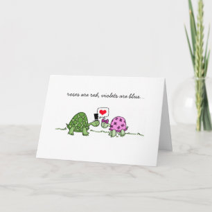 Turtle Love - Valentijnse kaart of Jubileum