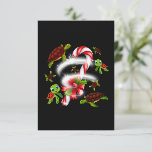 Turtle Lover | Alleen een meisje dat van Turks hou Informatiekaartje (Staand voorkant)