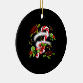 Turtle Lover | Alleen een meisje dat van Turks hou Keramisch Ornament (Rechts)