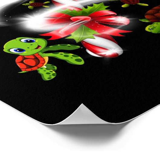 Turtle Lover | Alleen een meisje dat van Turks hou Poster (Hoek)