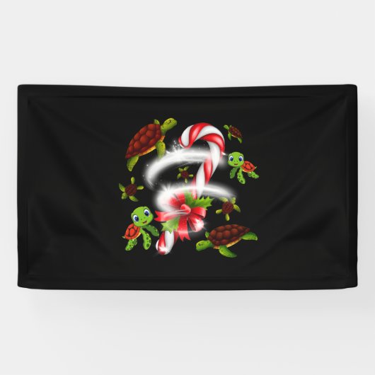 Turtle Lover | Alleen een meisje dat van Turks hou Spandoek (Horizontaal)