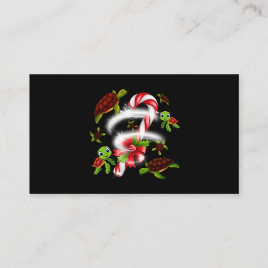 Turtle Lover | Alleen een meisje dat van Turks hou Visitekaartje (Voorkant)