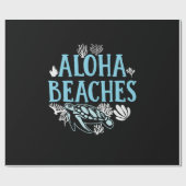 Turtle Lover | Aloha Beaches Cadeaupapier (Vlak)