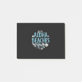 Turtle Lover | Aloha Beaches Post-it® Notes (Voorkant)