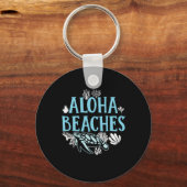Turtle Lover | Aloha-stranden Sleutelhanger (Voorkant)