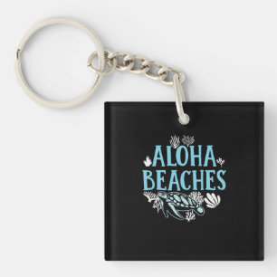 Turtle Lover   Aloha-stranden Sleutelhanger