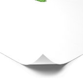 Turtle Lover Alphabet ABC Letter Turtle Foto Afdruk (Hoek)