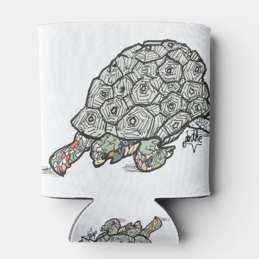 Turtle Lover Blikjeskoeler (Achterkant)