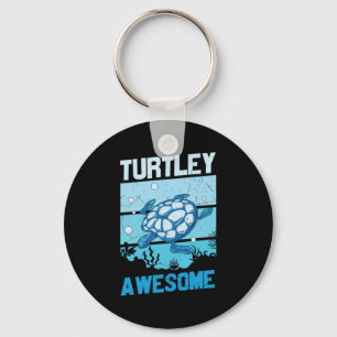 Turtle Lover   Geweldige Turtley Sleutelhanger
