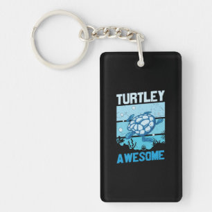 Turtle Lover   Geweldige Turtley Sleutelhanger