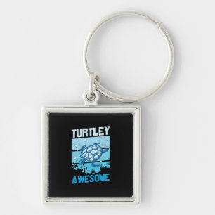 Turtle Lover Geweldige Turtley Sleutelhanger