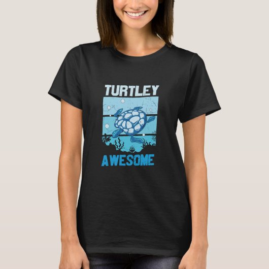 Turtle Lover | Geweldige Turtley T-shirt (Voorkant)