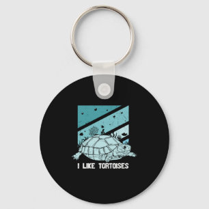 Turtle Lover   I Love Turtles Sleutelhanger
