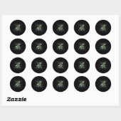 Turtle Lover | Ik hou van schildpadden Ronde Sticker (Vel)