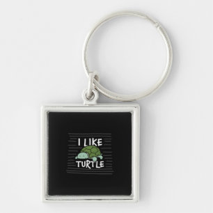 Turtle Lover   Ik hou van schildpadden Sleutelhanger