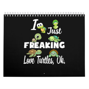 Turtle Lover   Ik maak gewoon liefdesschildpad. Kalender