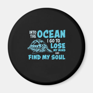 Turtle Lover   In de oceaan Magneet