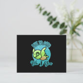 Turtle Lover Life is Good With A Turtle Briefkaart (Staand voorkant)