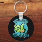 Turtle Lover Life is Good With A Turtle Sleutelhanger (Voorkant)