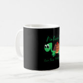 Turtle Lover | Nationale liefdesschildpad Koffiemok (Voorkant links)