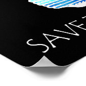 Turtle Lover | Opslaan van de turlte Poster (Hoek)