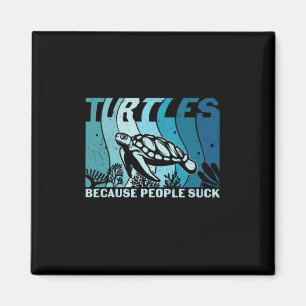 Turtle Lover Schildpadden omdat mensen Magneet