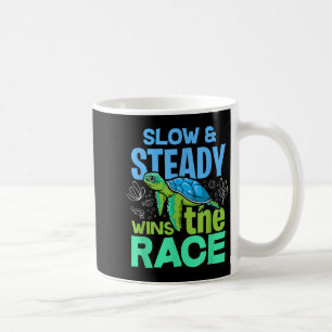Turtle Lover Slow and Steady wint de race Koffiemok