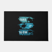 Turtle Lover | Take It Slow Deurmat (Voorkant)
