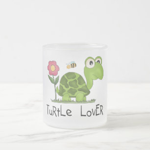 Turtle Lover Tshirts en cadeaus Matglas Koffiemok