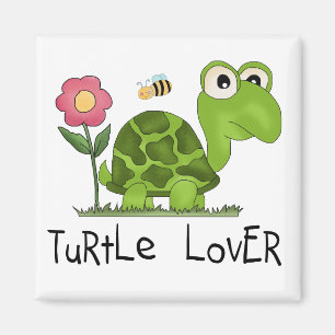 Turtle Lover Tshirts en cadeautjes Magneet