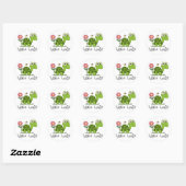 Turtle Lover Tshirts en cadeautjes Ronde Sticker (Vel)