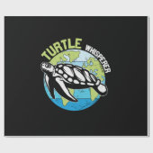 Turtle Lover | Turtle Whisperer Cadeaupapier (Vlak)