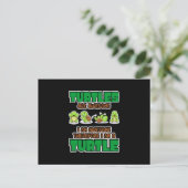 Turtle Lover | Turtles Are Awesome Briefkaart (Staand voorkant)