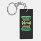 Turtle Lover | Turtles Are Awesome Sleutelhanger (Voorkant Links)