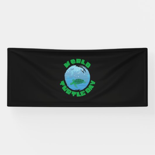 Turtle Lover | Wereldschildpad Spandoek (Horizontaal)