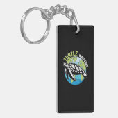 Turtle Lover | Whisperer-schildpad Sleutelhanger (Voorkant Links)