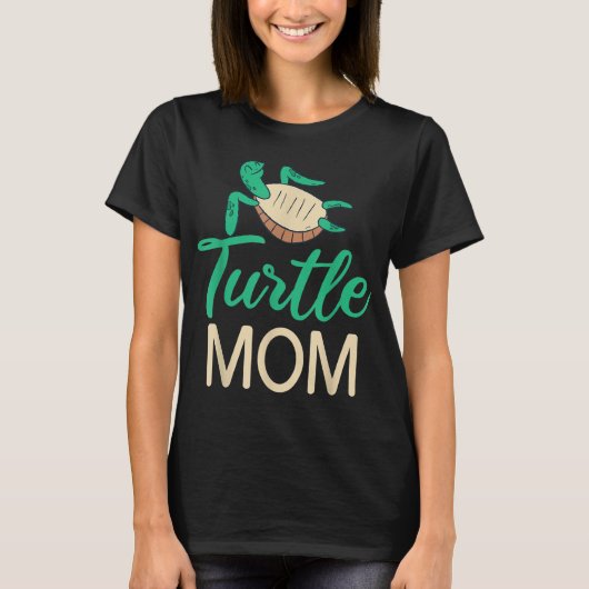 Turtle Ma Cute Zee Turtle Lover T-shirt (Voorkant)
